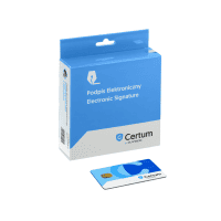 Zestaw do podpisu elektronicznego Certum Standard bez czytnika
